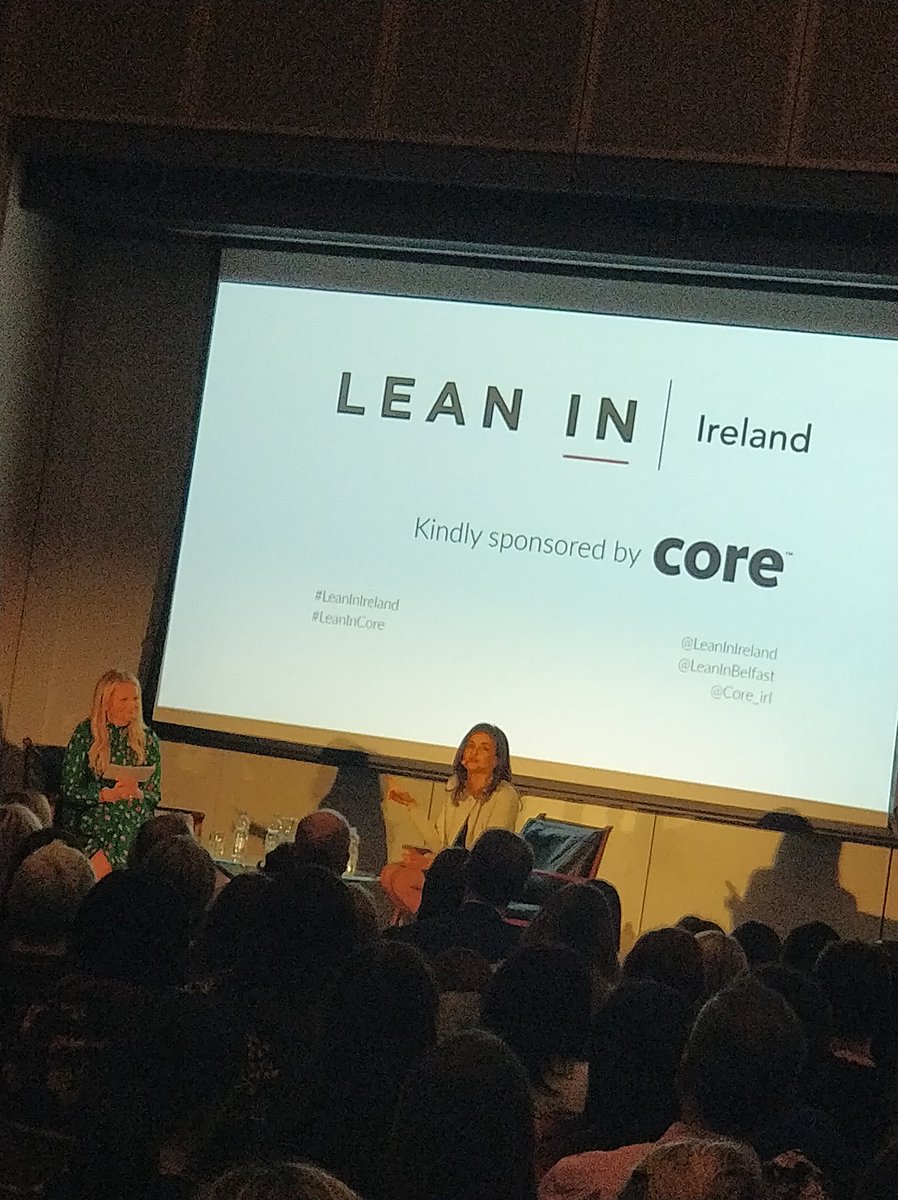 NLBothwell's tweet photo. When was the last time we supported each other - SHOW UP! Thrilled to see @nualafmurphy interviewing @sherylsandberg in Dublin @LeanInBelfast @LeanInIreland @LeanInOrg #leanin #leanintogether #togetherwomencan https://t.co/5vc9gGVUGH