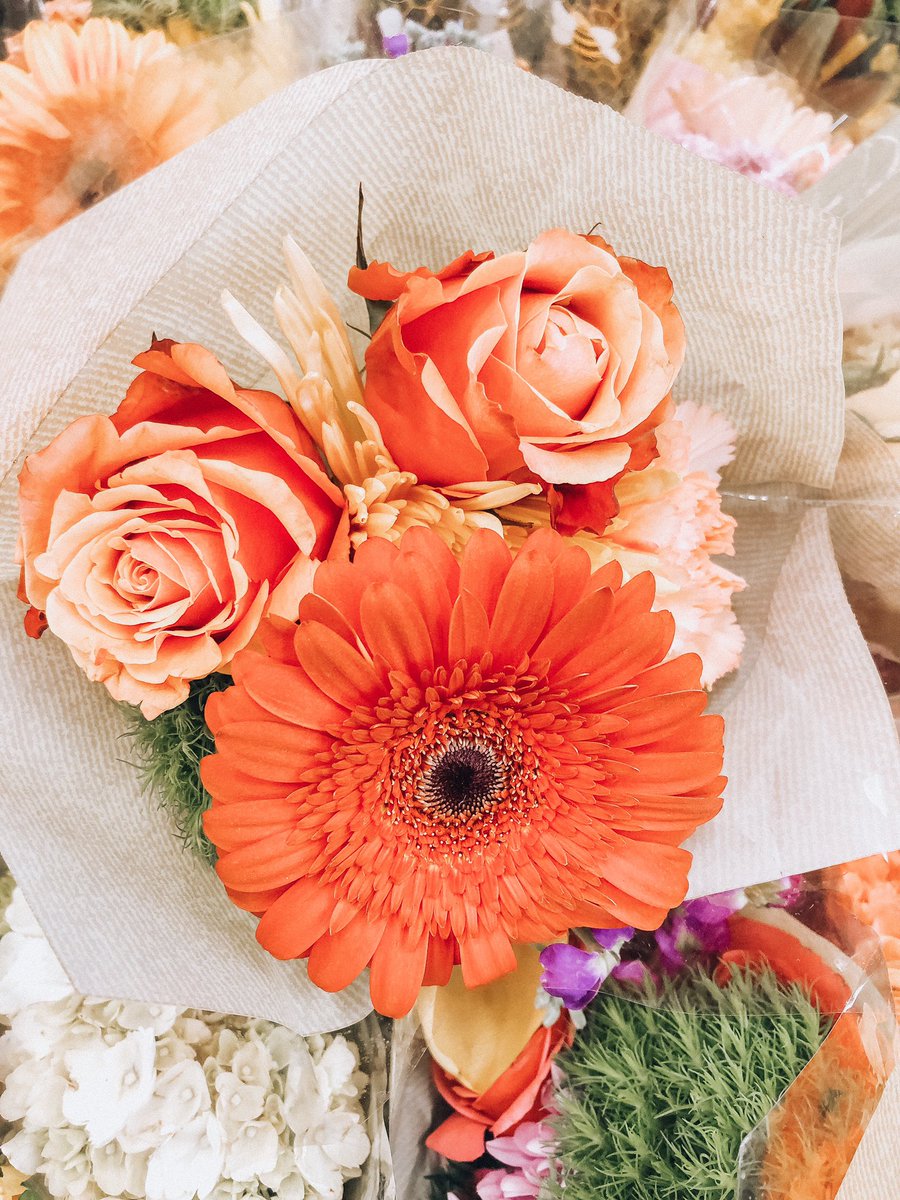 youngblondemom's tweet photo. The devil works hard but the Trader Joes florist works harder. https://t.co/ZzRVefBkaX