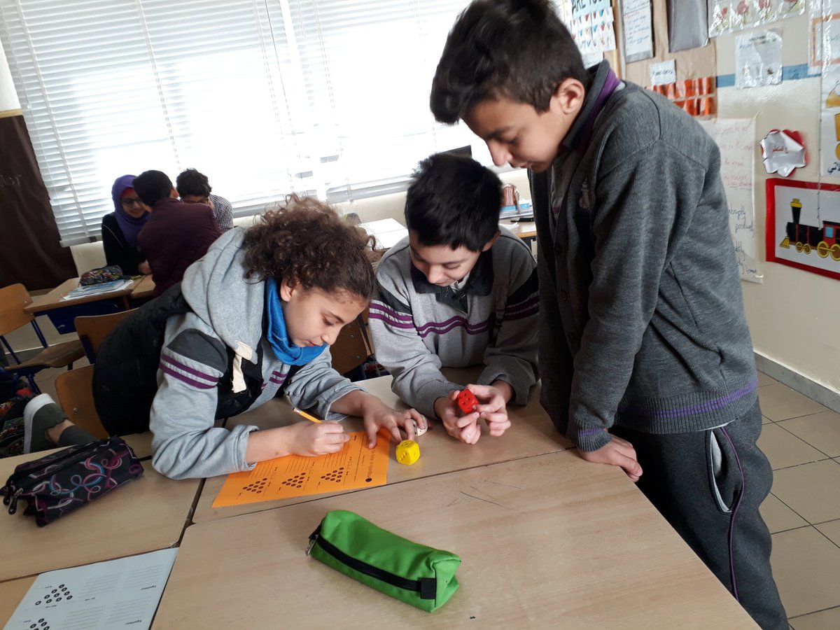 NElakhdar's tweet image. Everyone deserves to play Math to enjoy its beauty and its power #Mathbowlinggame #orderofoperations #grade6 @DawhaHighSchool