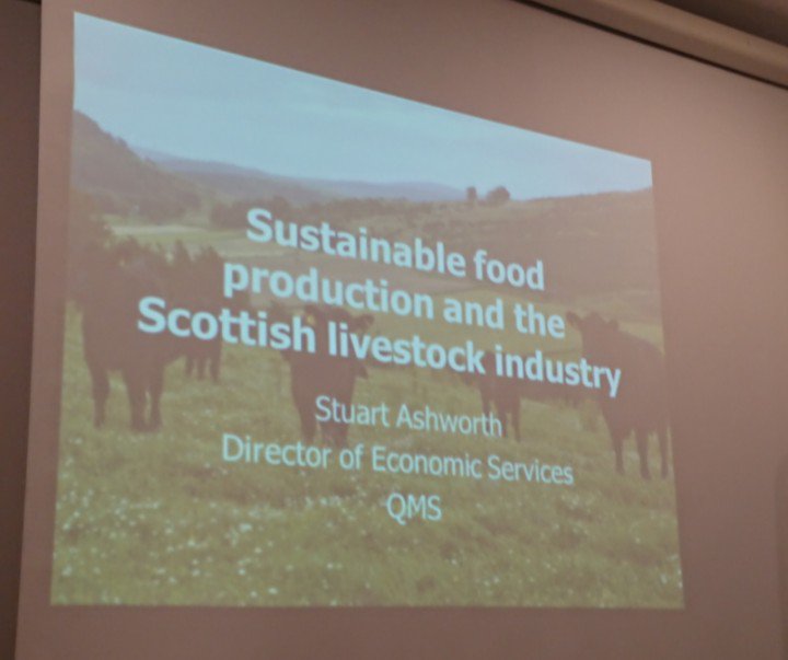k_alvasen's tweet photo. attending 'Edinburgh Agricultural Economics Discussion Circle' about red meat consumption and sustainabiliy #SRUC https://t.co/ogHQeqihCP