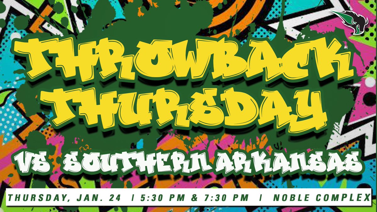 OBU_Athletics's tweet photo. This Thursday, @OBU_WBBall & @OBU_MBBall will go back to the 90s for Throwback Thursday! Be sure to come to the game wearing your best 90s apparel for your chance to win prizes throughout the night! #OBUTBT https://t.co/riGQZtaCKZ