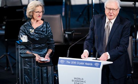 David Attenborough: Full transcript from his Crystal Award speech wef.ch/2CCtjCb #wef19