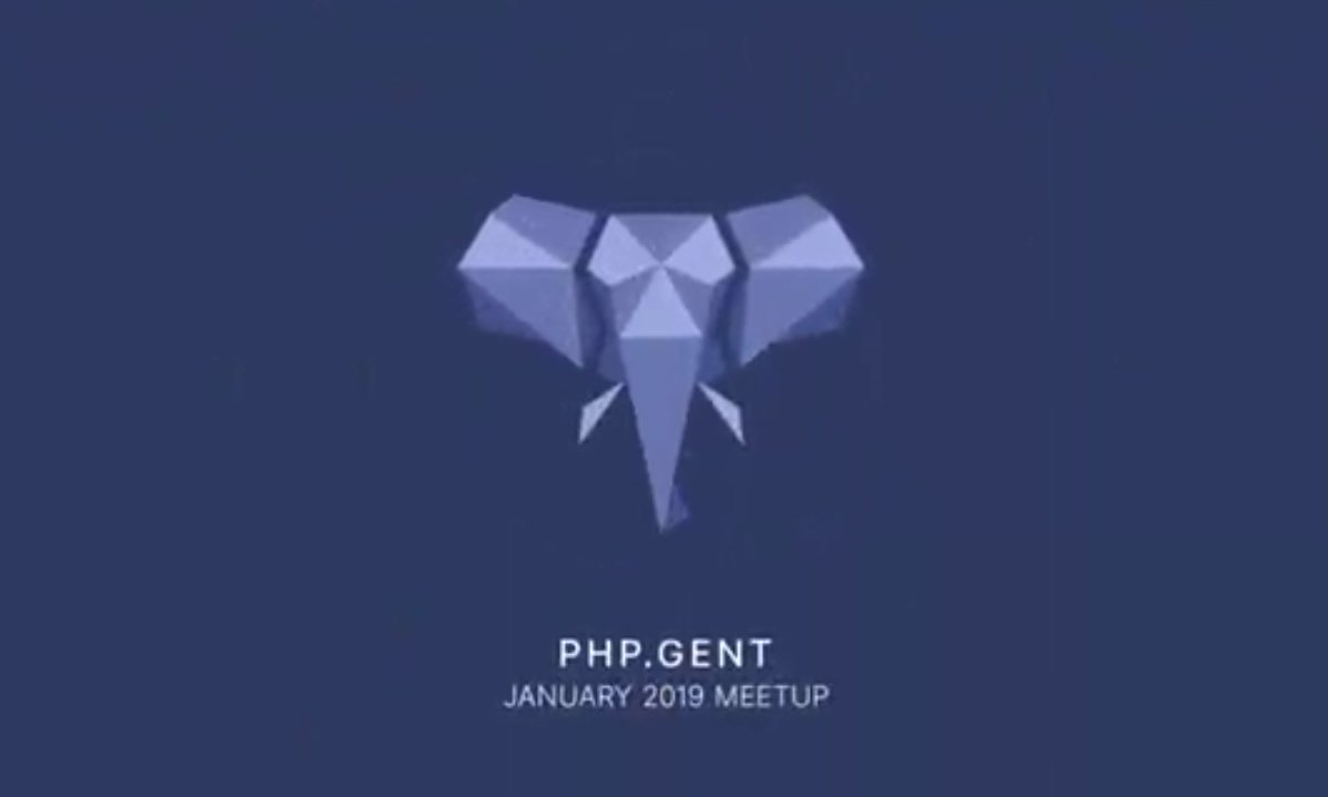 Ghent PHP Meetup tweet media