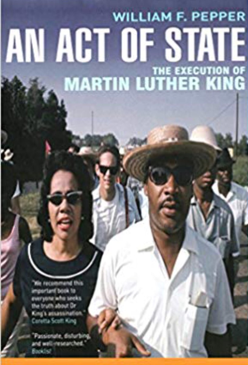 For Answers To The Who, What, Where And Why Questions About The Assassination Of  #DrKing Do Yourself A Favor And Get The Book “An Act Of State” For Your Library On  #MLKDay  
