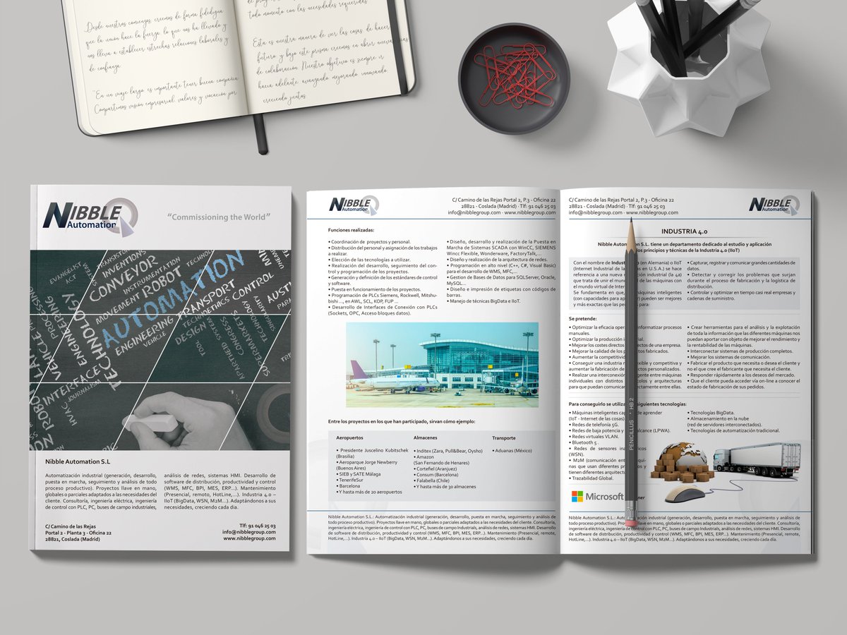 nibblegroup's tweet image. Échale un ojo a nuestro Dossier 2019! Conócenos! 
#automatizacionindustrial #industria40 #softwaredecontrol
#automation 

bit.ly/2DpdPD3