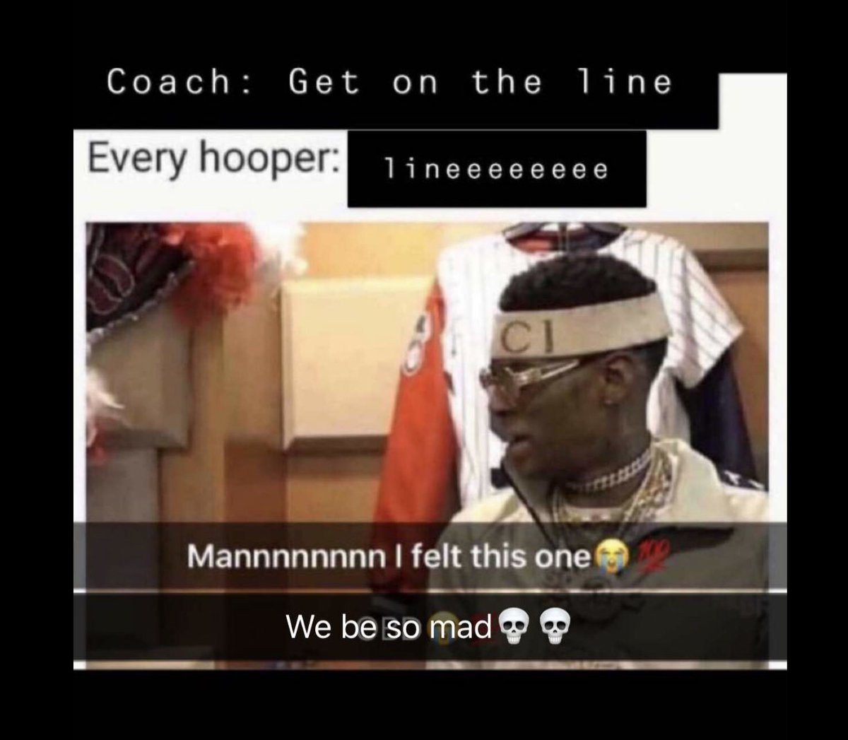 Keshauna11's tweet photo. 🤣🤣🤣🤣🤣🤣Coach M🤦🏽‍♂️ https://t.co/6BJktfFtDS