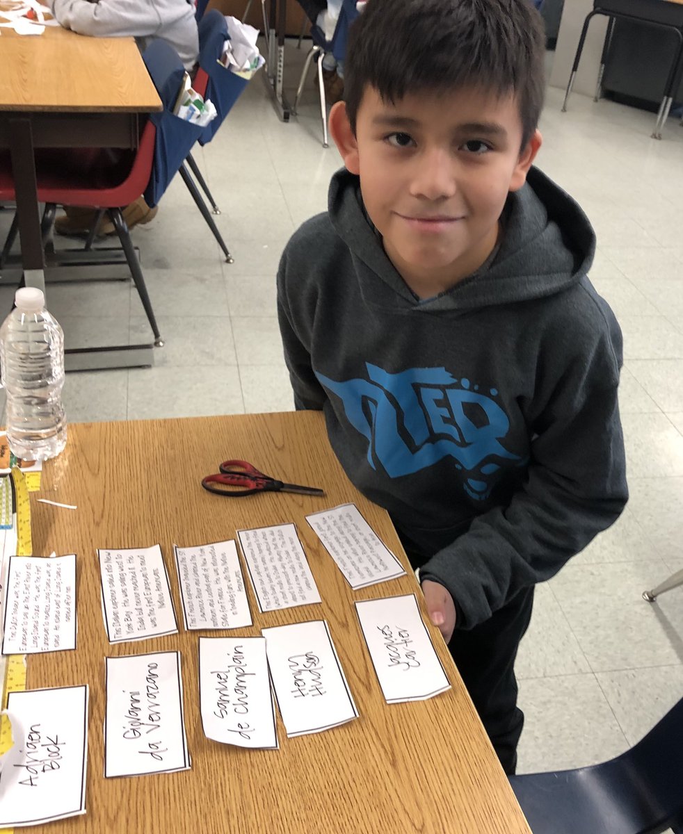 4MichelleMartin's tweet photo. Students made flash cards after matching each explorer to their description. ⛵️🗺🌎 #SocialStudies #EuropeanExplorers #StudyTools https://t.co/5zF4tODdpD