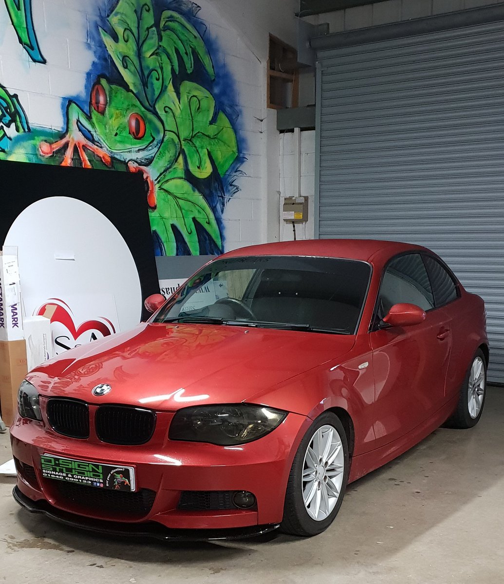 dsignstudio1992's tweet photo. This BMW 1 series was in with us today for some some tinting!
#dsignstudio #pembrokeshire #milfordhaven #lighttints #tints #windowtints @Metamarkuk @hexisgroup https://t.co/bmW8ZHV15s
