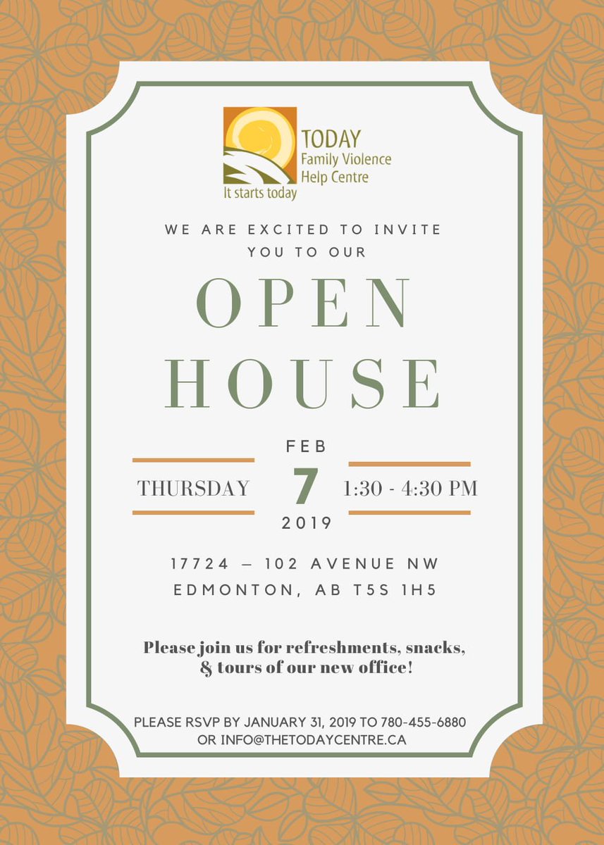 Have you RSVP'd for our upcoming Open House on February 7? We'd love to see you!  780-455-6880 mailchi.mp/4efaa60ebf5d/y…]