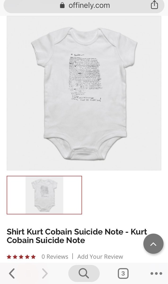 nirvana babygrow