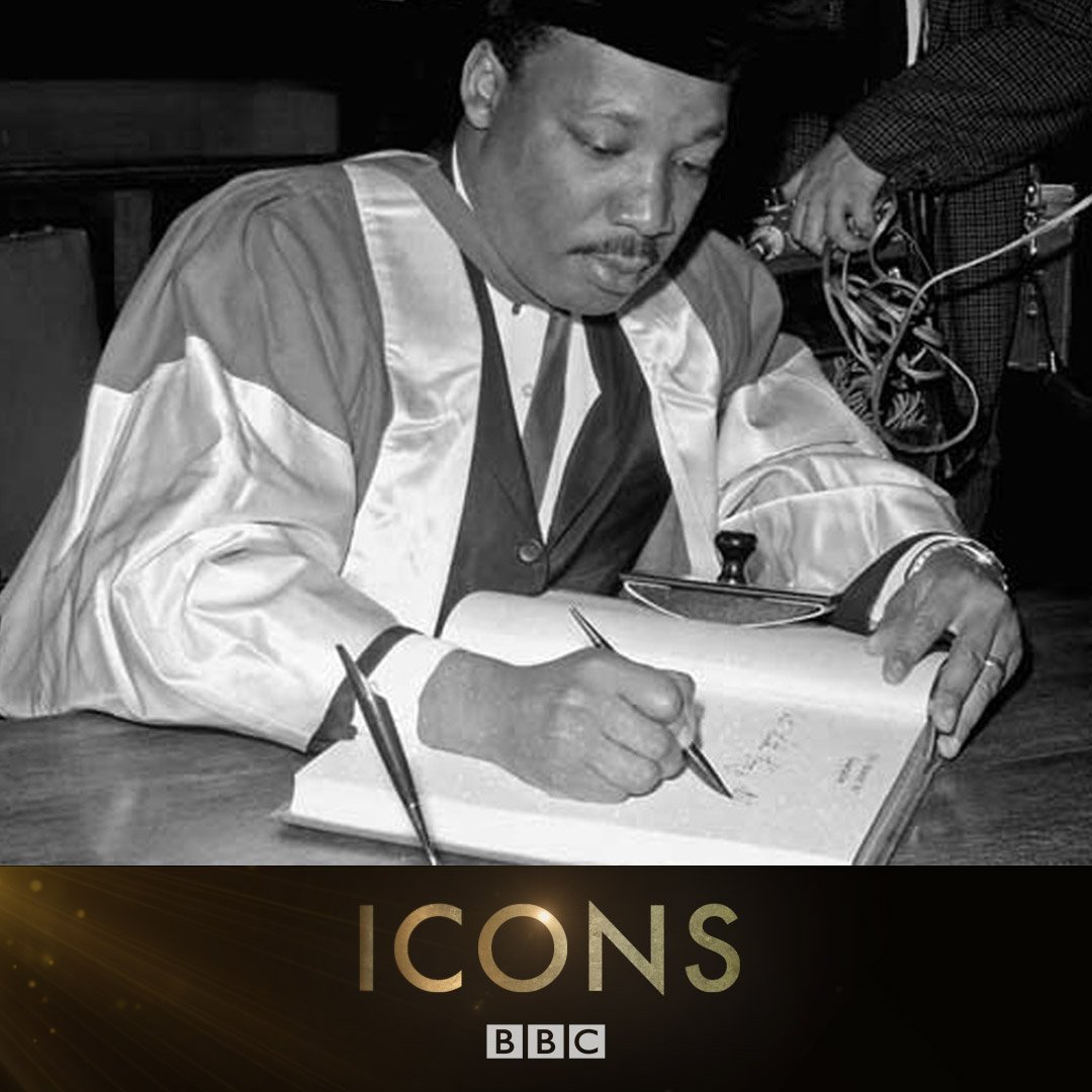As the only UK university to award Martin Luther King Jr an honorary degree during his lifetime, we're supporting #MLK in tonight's Activists category of <a href="/BBC/">BBC</a> #Icons Voting opens at 10pm bbc.in/2Rz89OF
