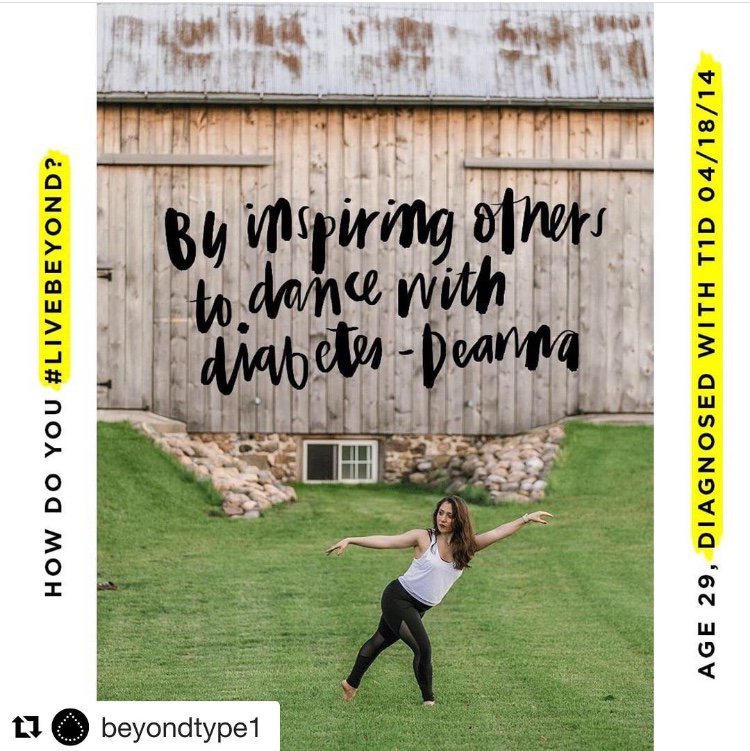 Our founder Dr. Deanna was featured as part of the #livebeyond campaign on <a href="/BeyondType1/">Beyond Type 1</a> - go check her story and so many other awesome stories of #t1dwarriors thriving with #t1d