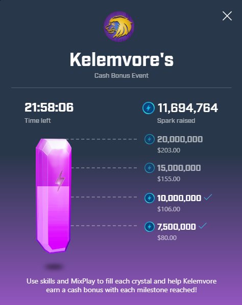 Kelemvore_'s tweet image. We had some big help last week and hit our biggest milestone! Can we do it again this week? 21ish hours left! LIVE early again today! Lets see what you got LyonKnights #iMixer #mixerstreamer mixer.com/kelemvore