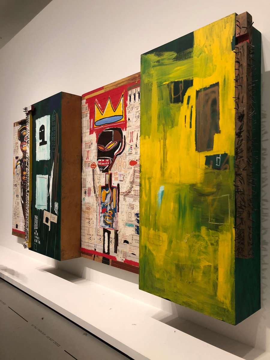 BdcEmeline's tweet photo. Last day #basquiat #FONDATIONLouisVuitton https://t.co/5DfjNfv2EZ