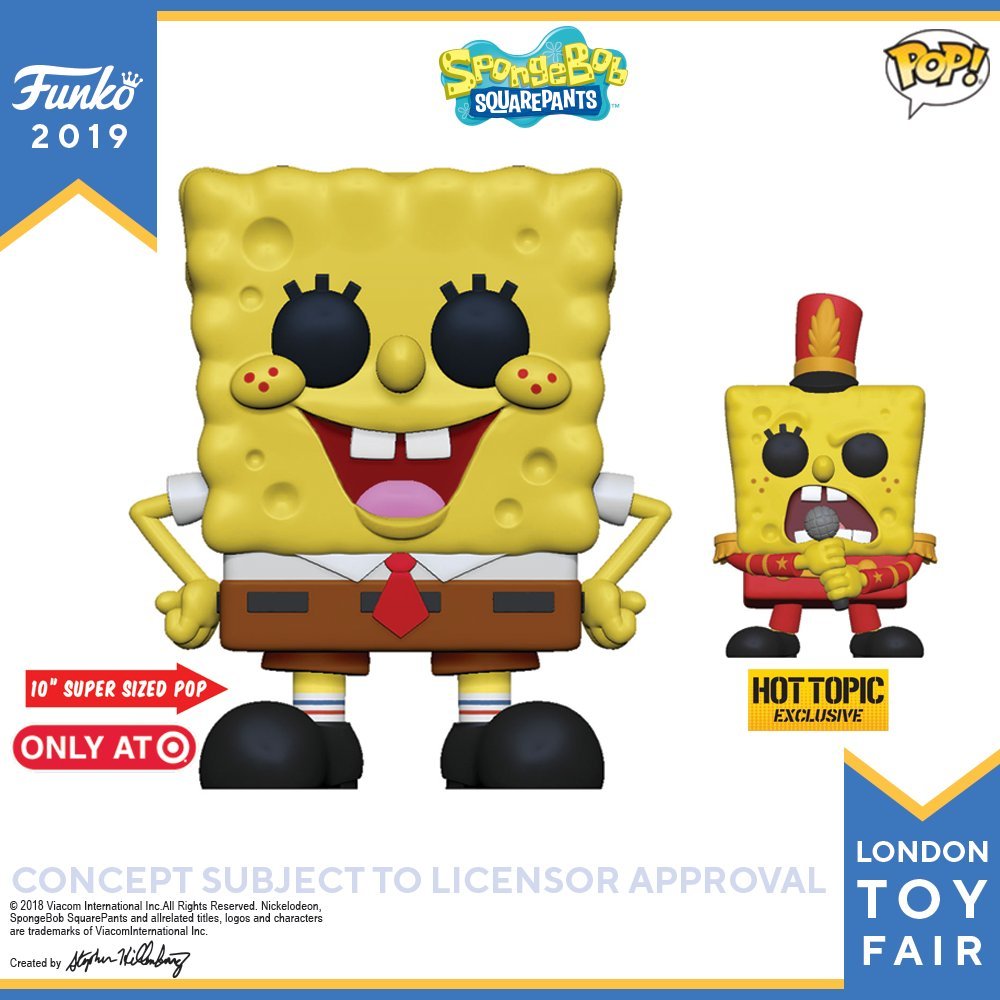 spongebob band funko pop