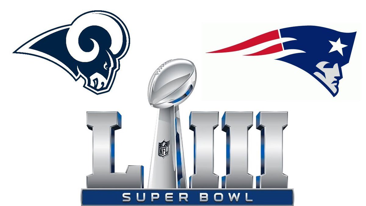 And then there was two... @RamsNFL vs @Patriots #SuperBowlLIII