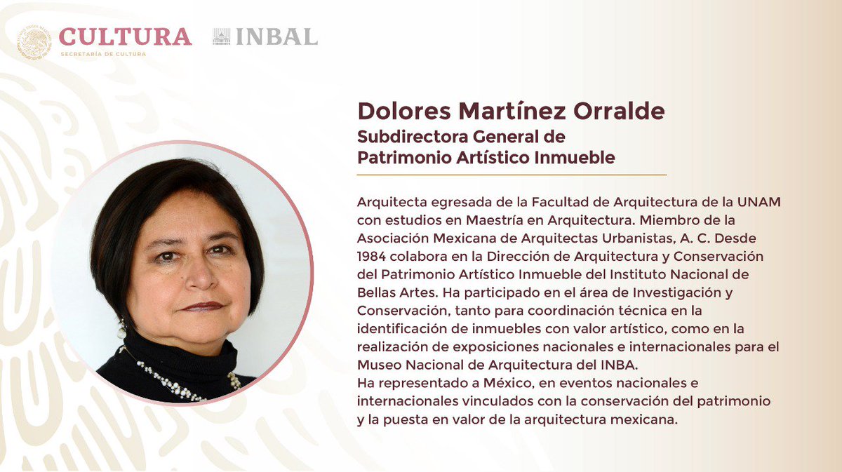 Dolores Martínez Orralde Subdirectora General del Patrimonio Artístico