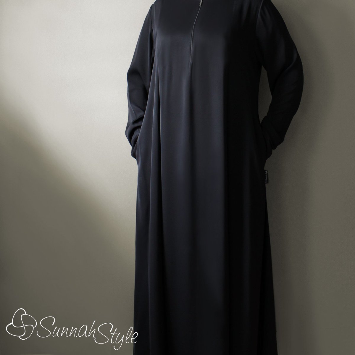 SunnahStyle's tweet photo. Our Belle Umbrella Abaya includes side pockets for keeping your keys, phone and other necessities close at hand as well as a zippered neck to accommodate nursing mothers. https://t.co/RsXLF0qgd4 #SunnahStyle #sunnahstyled #elegantlymodest https://t.co/53KH0U5Qda