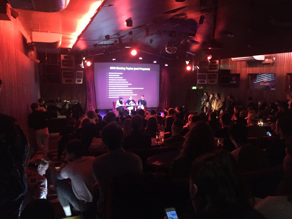 Full house <a href="/GiveUsTheNight/">Give Us The Night</a> first night of feedback and consultation <a href="/sugarclubdublin/">The Sugar Club</a> with folk concerned by our antiquated late night licensing laws and the impact it is having on our late night culture #giveusthenight