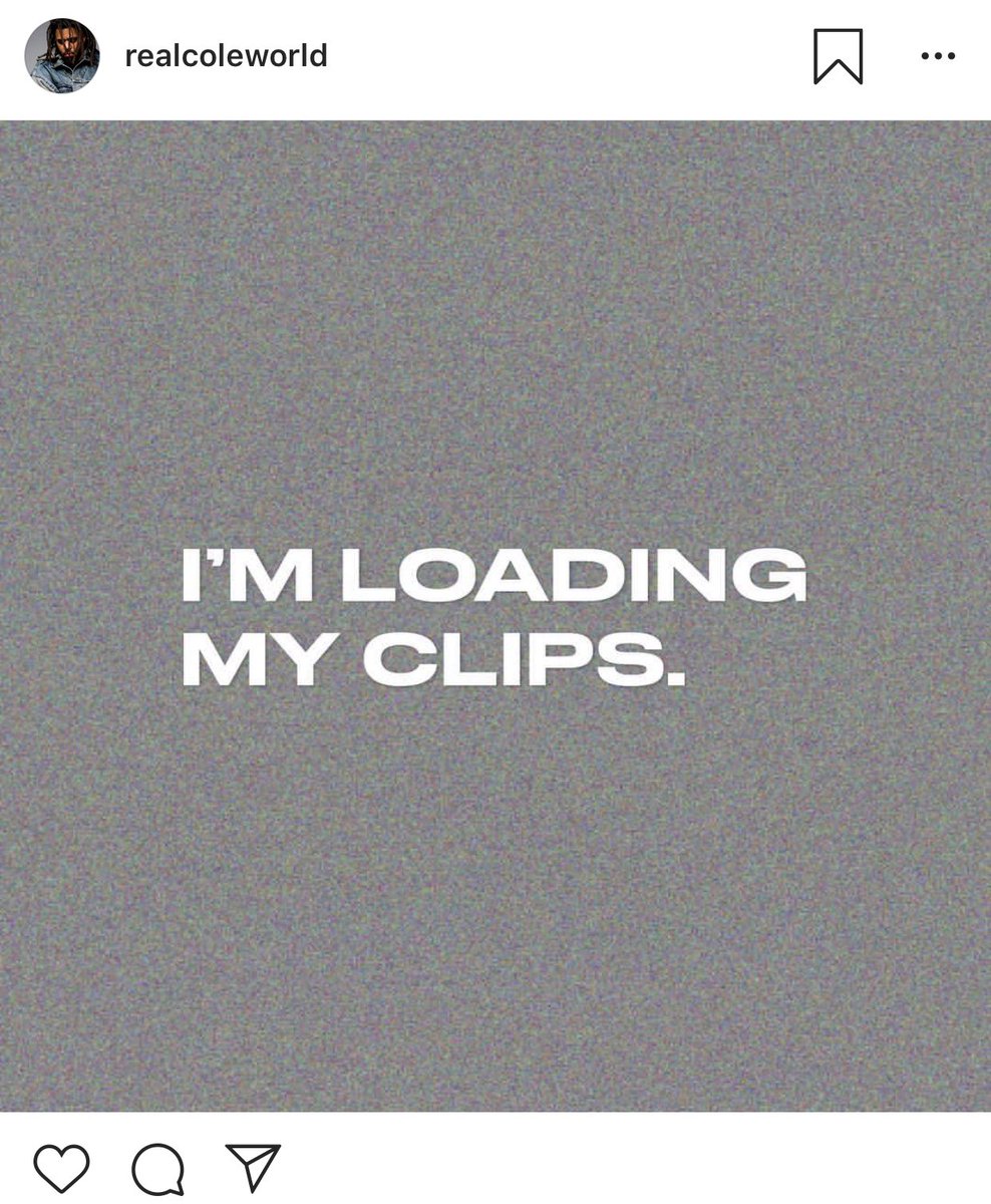 RapDirect_'s tweet image. J. Cole deleted the other post and posted this 👀