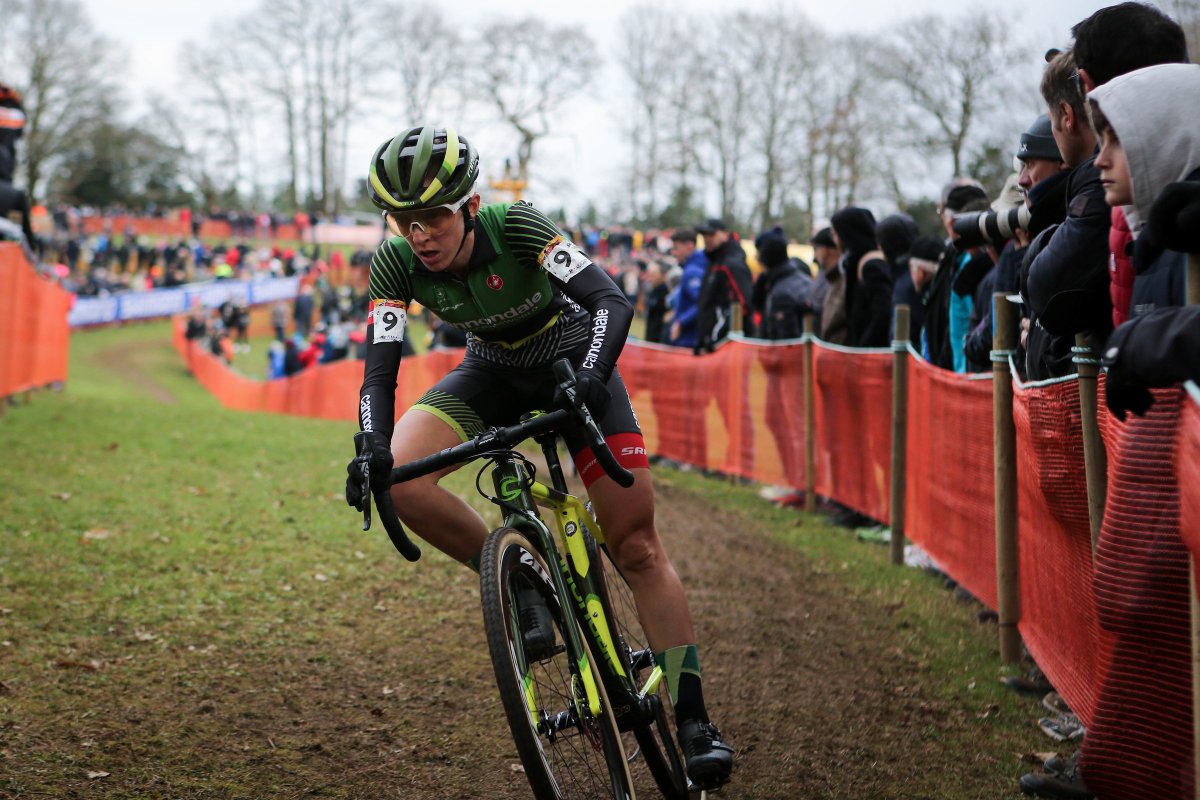 cannondalePro's tweet photo. The fields of France were alight with 'cross as @CdaleCXWorld took on the penultimate World Cup in  Pontchâteau. 
#bossofcross #pontchateau https://t.co/tdmSkdDckB