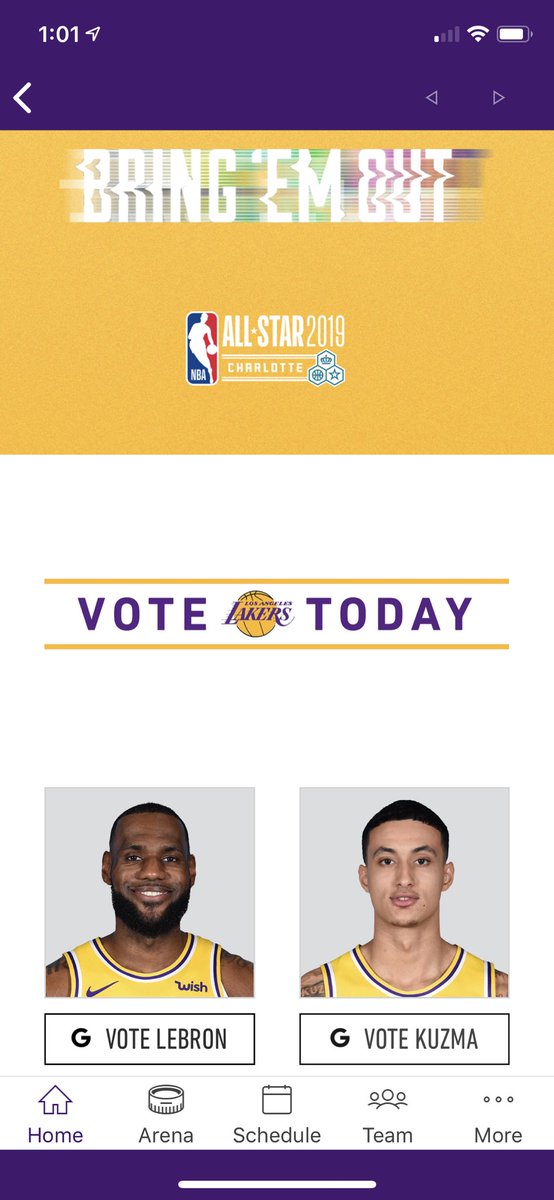 KarriKuzma's tweet image. Last day to vote.... #AllStarNba