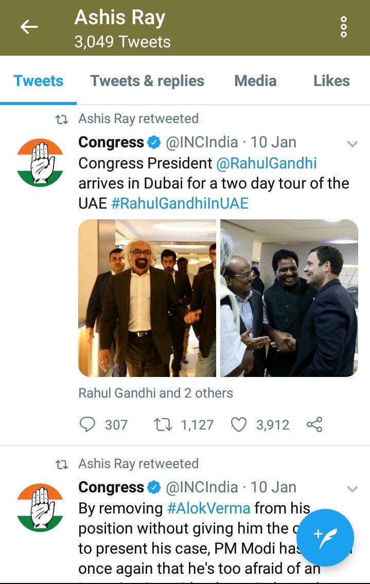 SirJadeja's tweet photo. So the #EVMHacking event was organised by "Indian Journalists' Association (Europe)". Ashis Ray is its President. You just need to scroll through his Twitter profile and Timeline to identify if he's a Journalist or just another Pidi. 😂 #EVMHackathon #CongBackedHackathon https://t.co/FmUFdy0bje