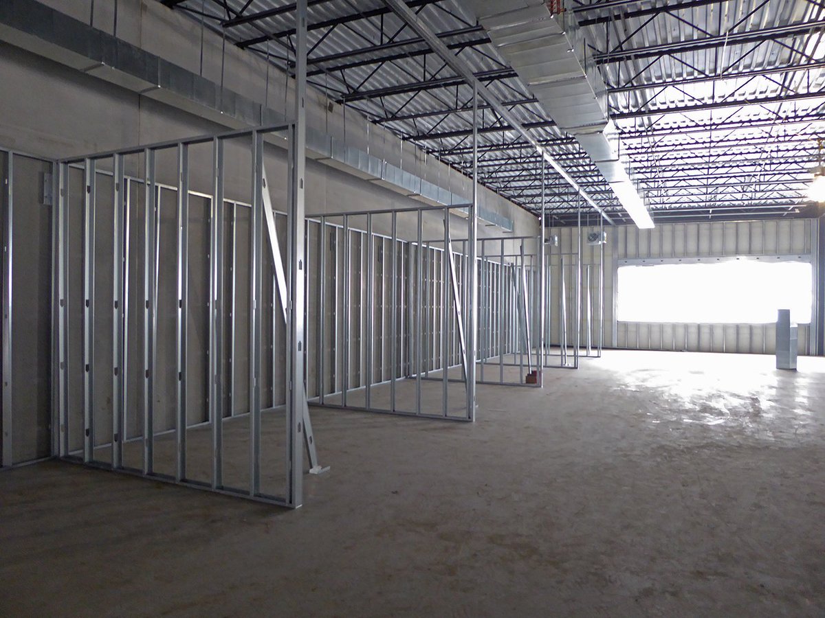 ByceAssociates's tweet photo. The new Headquarters Facility for @Vikinggroup in Caledonia, Michigan has made some great progress since the start of the New Year. Be sure to check back in next week as they get ready for the sites biggest concrete pour! #byceassociates #innovativepracticalsolutions https://t.co/GBHutROlVG