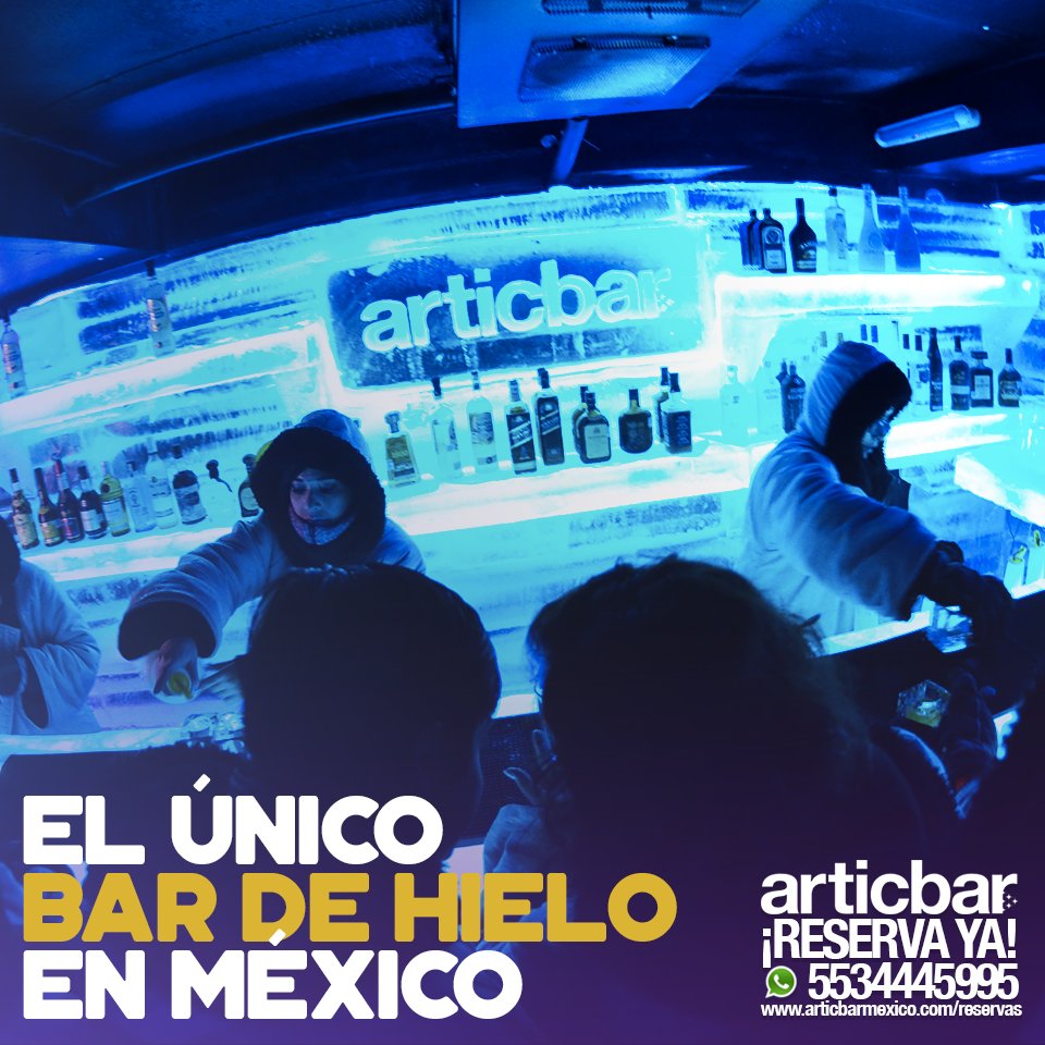 ¿Sabías que somos el Único Bar de Hielo en el corazón de la #CDMX? ¿Qué esperas para vivir una experiencia inigualable? Si aún no reservas lo puedes realizar por Whastapp con un solo click > goo.gl/if15Uw

articbarmexico.com #BeArtic #BeCool #Condesa #BarDeHielo