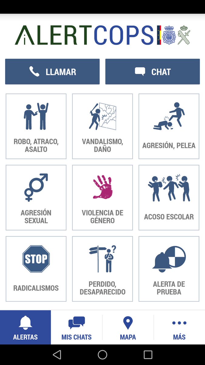 ¿Todavía no has descargado la #app <a href="/alertcops/">AlertCops</a>?
✔️Notifica un hecho delictivo
✔️Recibe alertas sobre #emergencias
✔️Comparte tu geolocalización
#TrabajamosParaTi