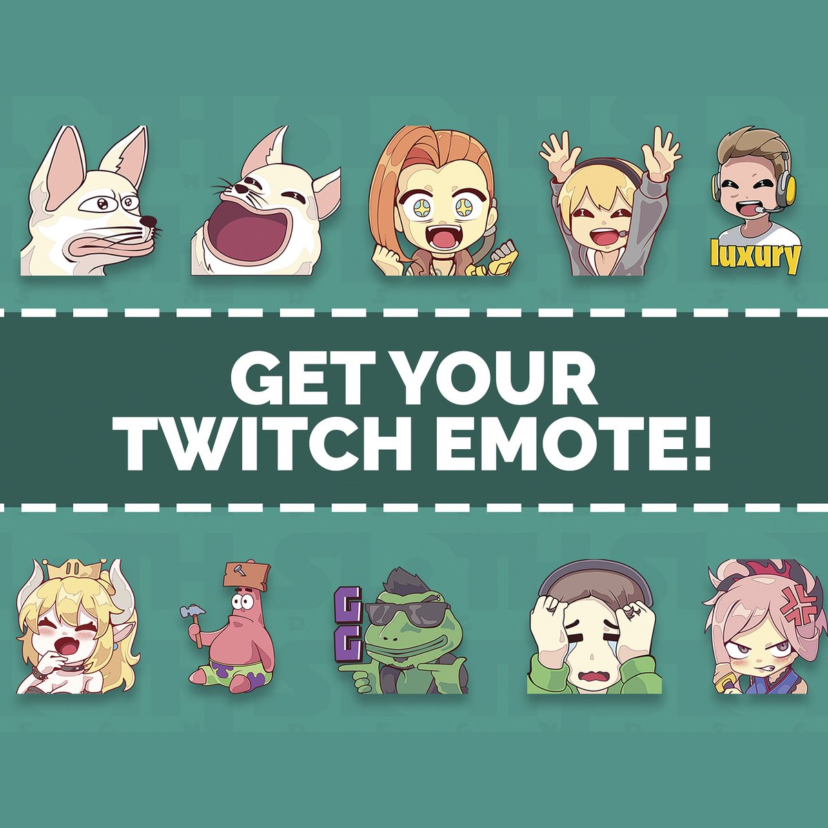 nm_designs92's tweet image. Hey, are you on Twitch? Do you have your own custom made emote? 👦👧
.
Order 2 emote ilustrations, get the 3rd one for FREE! 🔥

#twitch #twitchintro #emote #emotes #twitchemotes #twitchemote #subbadges #subbadge #steam #streamer #streaming #gaming #gamers #gamer #gamergirl