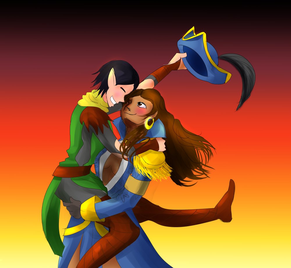 Cactu_Art's tweet photo. More of my old art/ๆๆใใใใคใใไธๆ..
Cute Merribela pic :) #DragonAge #DA2 #Merrill #Isabela #Merribela #ใใฉใดใณใจใคใธ https://t.co/wKrlcALf7O