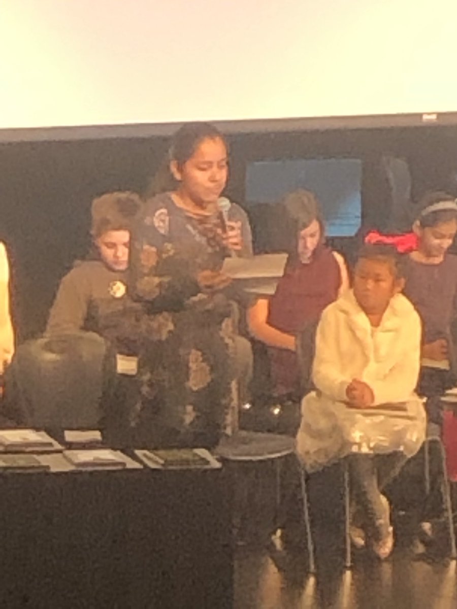 ELA8HJS's tweet photo. Super proud of my students today at the MLK Jr. Day: Live the Dream event. #MLKdayWCL #WEareLakota https://t.co/1WuoqMgLrT