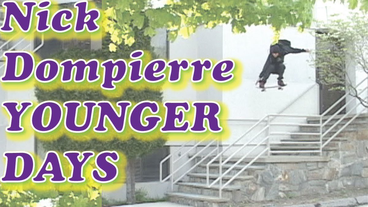 ALLiNEEDSKATE's tweet photo. #NICKDOMPIERRE YOUNGER DAYS! https://t.co/FP4sKtKOiJ via @YouTube #skateboarding #sponsorme https://t.co/QRJgO8DHw4