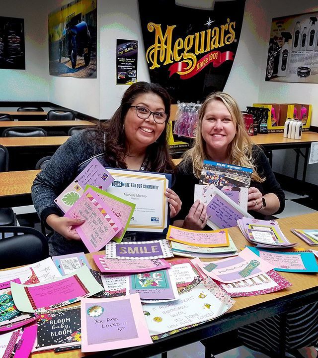 Meguiars's tweet photo. Improving lives will always be a priority at Meguiar’s. In an effort to acknowledge and give back to the community we live in, we partner with the local United Way for several outreach initiatives each year. Homelessness is a tragic and growing social is… https://t.co/XkKjNZg4gE https://t.co/5pK5swf9E5