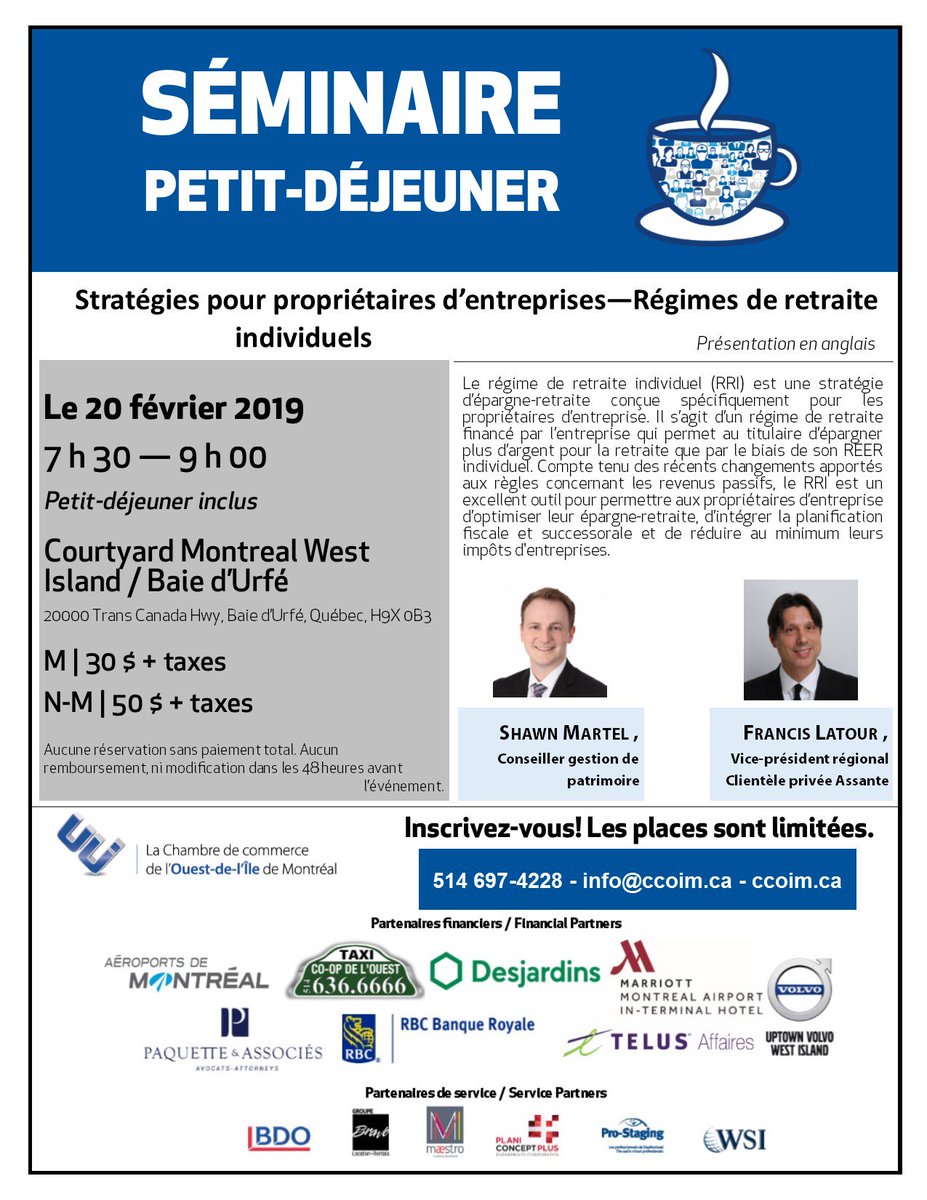 West Island Chamber tweet media