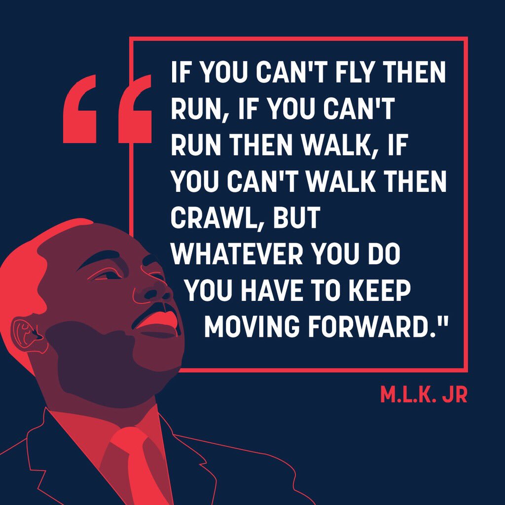 Today is #MLKDay. A day to honor and reflect on Dr. King’s words of wisdom and the inspiring legacy he’s left behind. #MondayMotivation