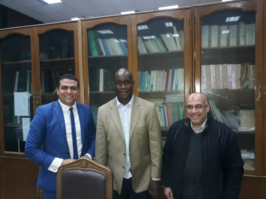 21.01.2019: With Dr. Zakaria Yehia of the National Authority for Remote Sensing &amp; Space Sciences (NARSS) - Egypt's National Space Agency, visited Dr. Abdelfattah Ashour at Cairo University. Founded on 21.12.1908, Cairo Uni undoubtedly remains Egypt's premier public university.