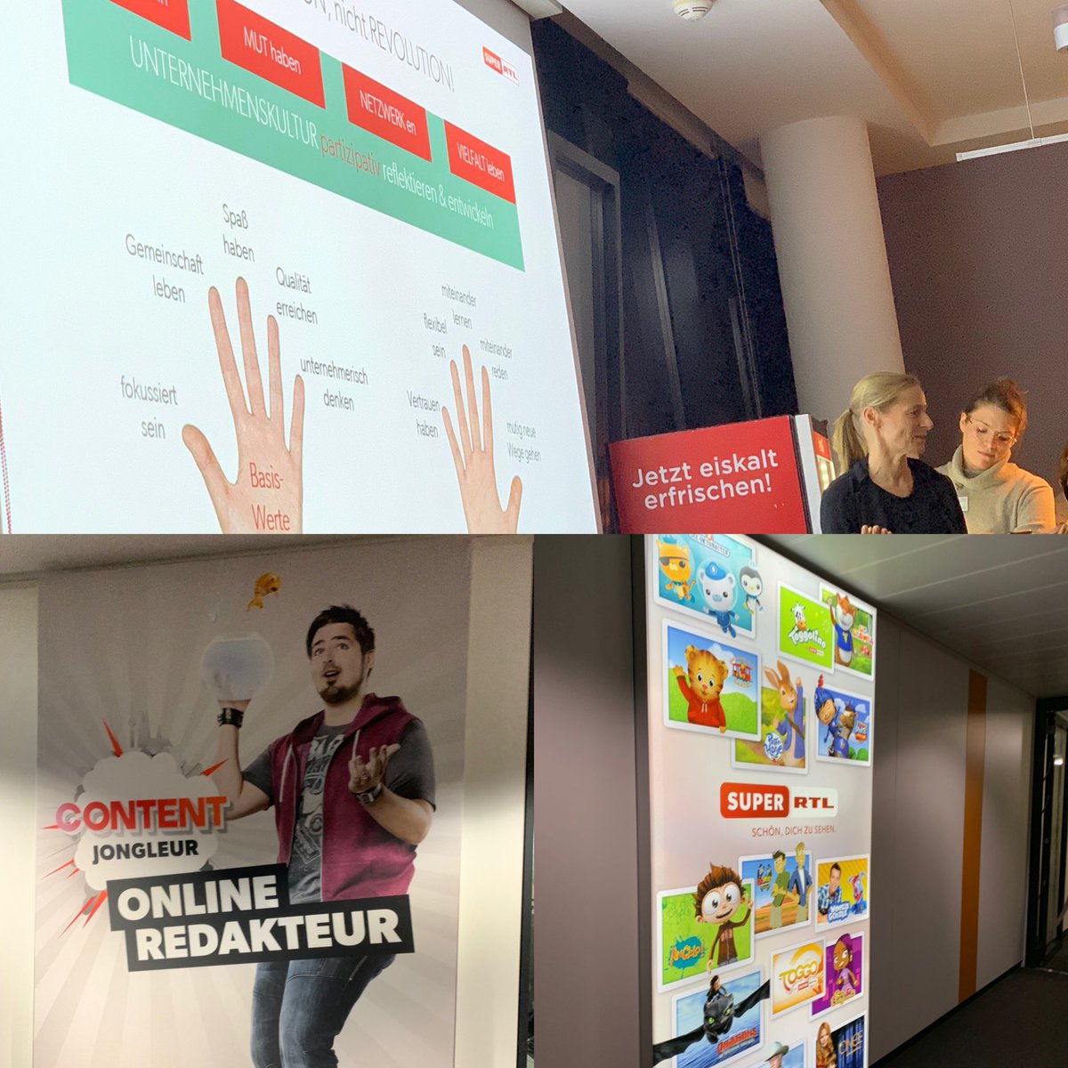 Cooler Vortrag von <a href="/NadjaHereitani/">Nadja Hereitani</a> mit tollen Insights in die Unternehmenskultur von <a href="/SUPERRTL/">SUPER RTL</a>!@gd_women #GDWinNRW #WalkTheCulture #LoveWhatYouDo