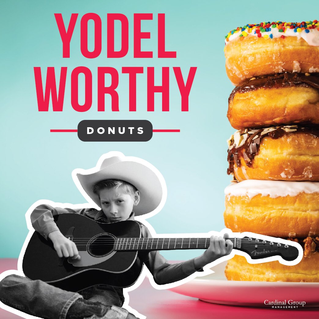 FREE donuts in the lobby at 9AM tomorrow!!! Don’t miss out 🍩🍩🍩