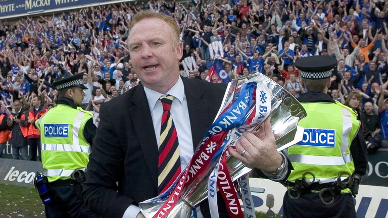 Happy Birthday, Alex McLeish.  Games: 235 Wins: 155 Draws: 44 Defeats: 36 Old Firm Wins: 7 Trophies: 7 