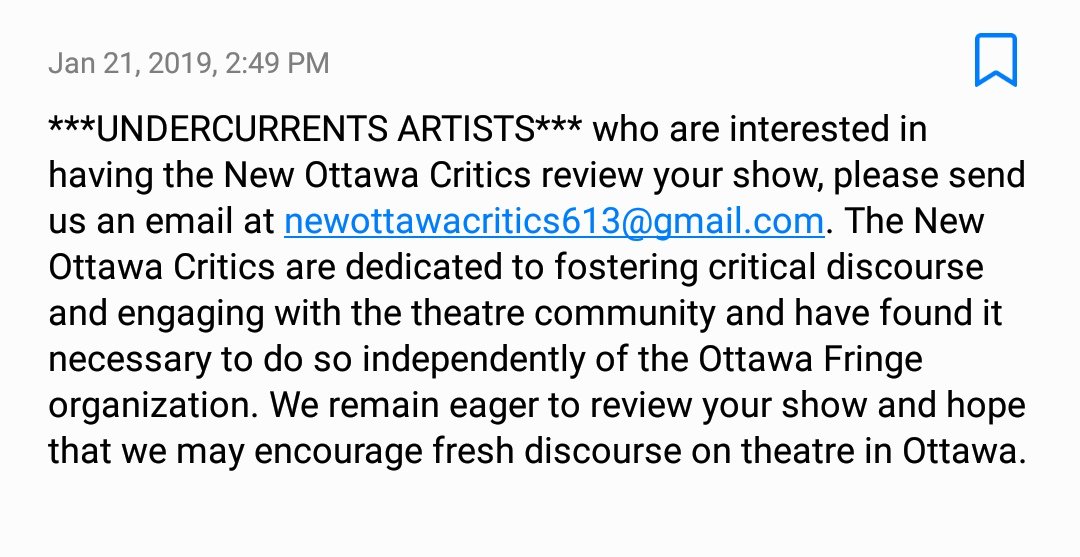 New Ottawa Critics tweet media