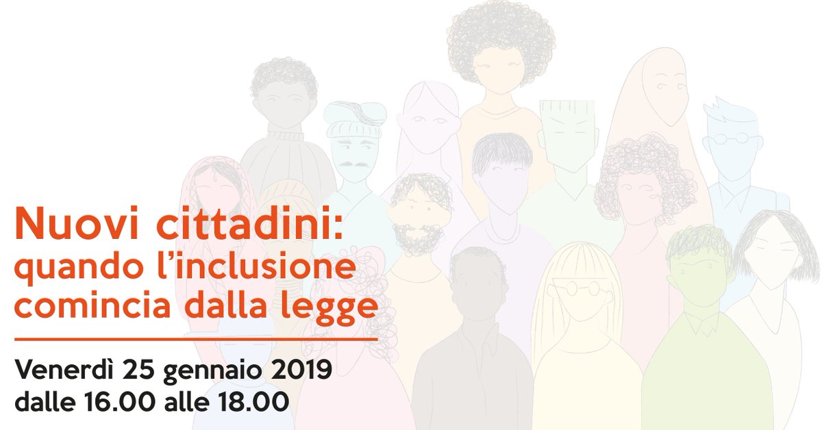 Save the date - Ci vediamo venerdì 25 Gennaio per il primo incontro di Salute Senza Frontiere. Durante questo primo appuntamento vi (in)formeremo sul fenomeno dell'immigrazione e sul sistema giuridico italiano. Non mancare! 
Iscriviti qui ->  bit.ly/2M17Wyy