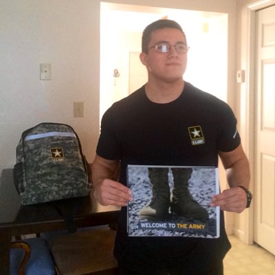 Danny05Flores's tweet photo. I guess it’s finally time to make the announcement... I’m scheduled to leave for Army BCT (Basic Combat Training) in late February, if everything goes accordingly. I’ve been wanting to leave for a long time, and it looks like it’s finally going to happen. #Hooah #Army #DEP https://t.co/V42yK2ecJE