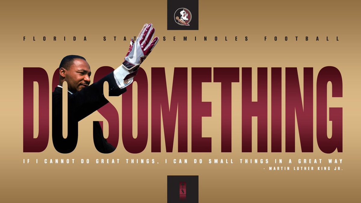 Odd #MLKDay post deleted by @FSUFootball Twitter account almost as soon as it was posted bit.ly/2WaRZuj?utm_so… https://t.co/rhDyr9XTnV