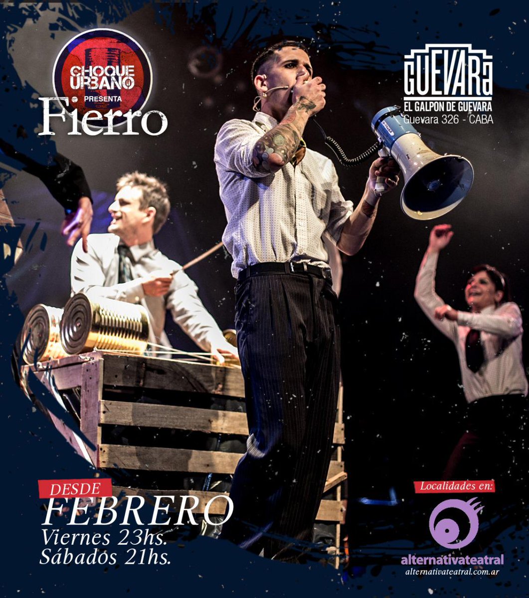 Fierro en El Galpon de Guevara
Entradas en :panel.alternativateatral.com/obra59221-el-c…