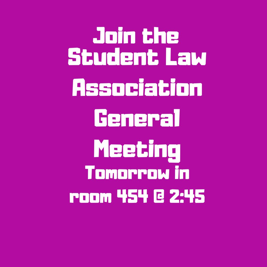 Student Law Assoc. (@sla_cghs) on Twitter photo 