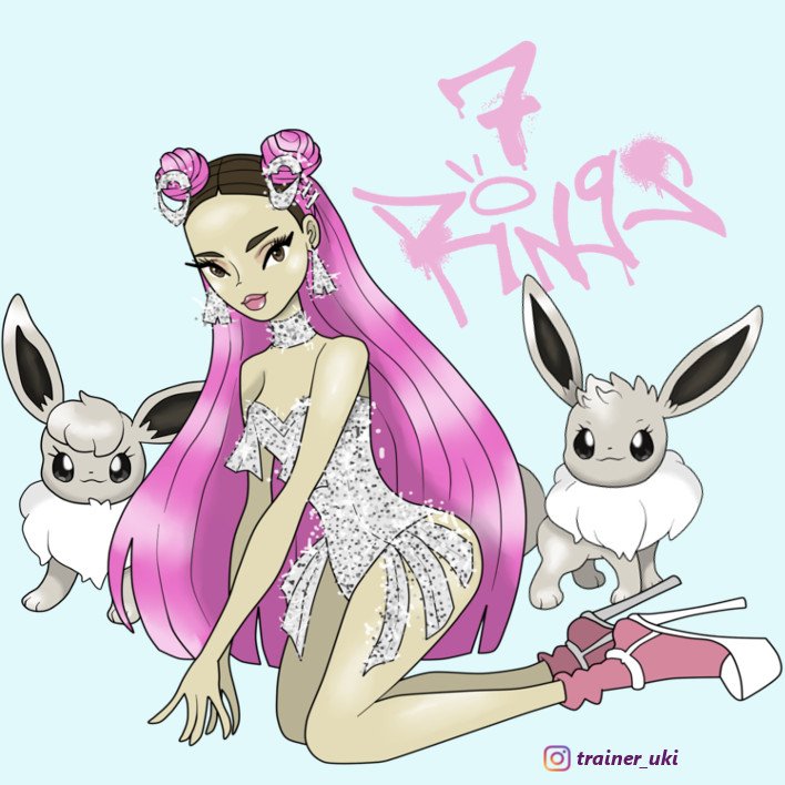 UkiiArt's tweet photo. @ArianaGrande You Like my Eevees ,Gee thanks just caught 'em
#arianagrande #7rings #pokemon #eeveee https://t.co/6Z8W6nqylI
