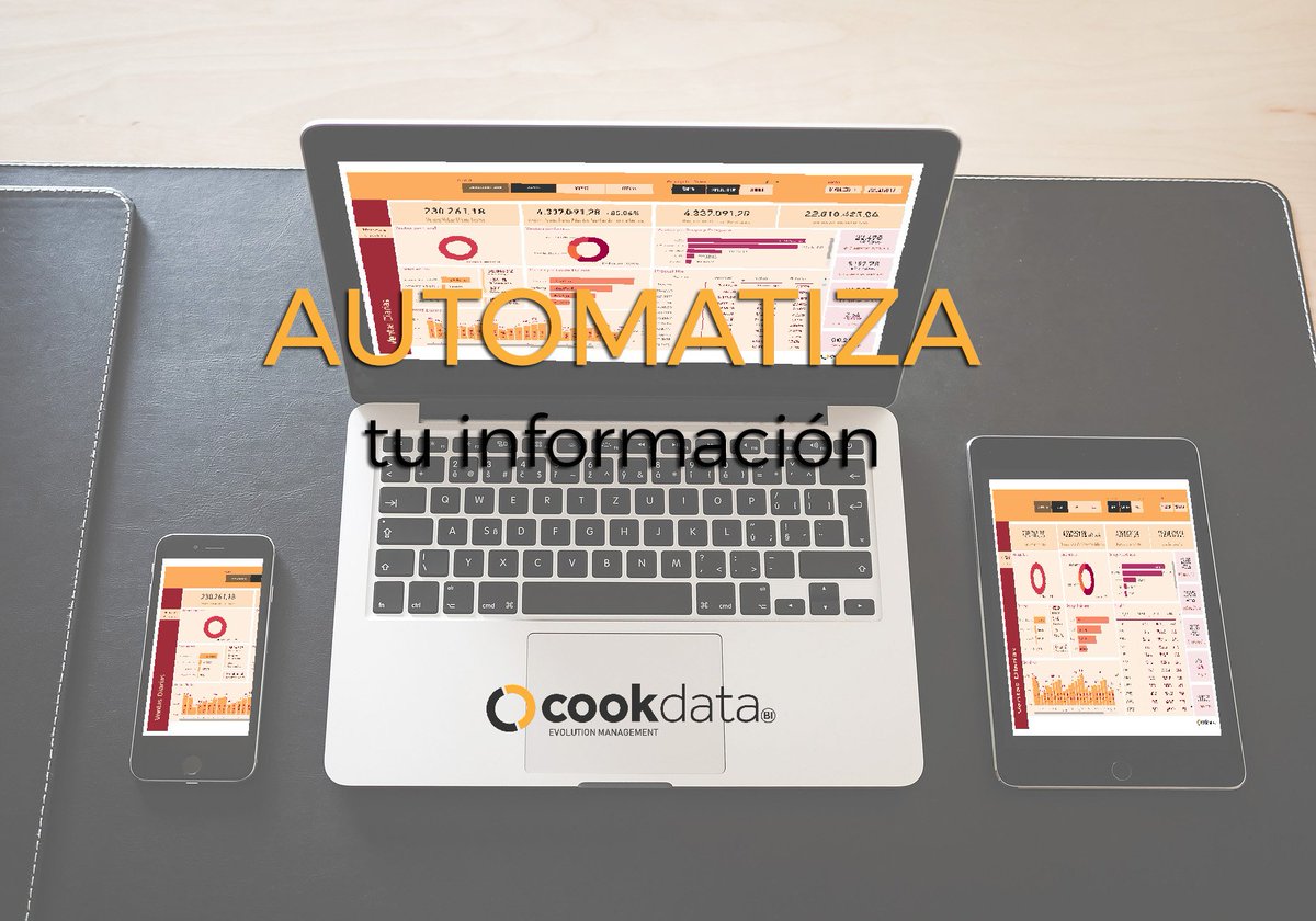 Cookdata1's tweet image. Automatizá tu información.
Accedé a tu información de manera inmediata y segura.
Business Intelligence para PyMes.
Be Intelligent

#cookdata #businessintelligence #evolutionmanagement #digitalizate #tablerosdecontrol #reportesdegestion #analisisdedatos #transformaciondigital