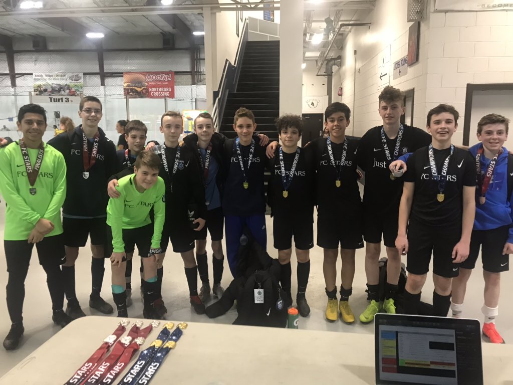 central_stars's tweet photo. The U14 Championship match up. Great game boys. #fcstarsboys #fcstars #starsnation #starsofma https://t.co/Vl2J2CQJvg